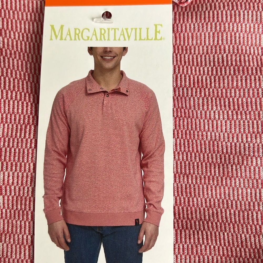 Margaritaville Men’s Long Sleeve Sweatshirt Pullover Top